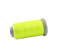 CFTGIW Carrete que Brilla en la Oscuridad, Hilo de Coser para Bordar a Mano, Hilo Blanco de 3000 Yardas, de Poliéster y Nailon + Podría Yardas Púrpura 1000 Amarillo Medio 3000 150D/2 Carrete (