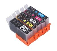 CFTGIW Cartucho de Tinta Reemplazo de Carcasa ABS de Salida Suave Colorida para IX6520 IP4820 IP4920 6 Colores BK BK C M Y GY MG5220 Otros para [Tinta Suave para Este [Modelos aplicables] (BK BK C