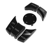 CFTGIW Central Consola Multimedia Kit Cubierta Clave de Control de Medios Multi -Medios para E84 E70 E71 E72 E81 E82 E CHASSIS ELECTRISILVERing Central Multimedia Kitcentral Control Clave (BLACK)