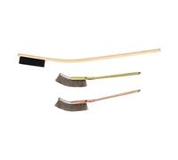 CFTGIW Cepillo para Pájaros con de Acero Inoxidable, Herramienta para Pájaros de Dureza Media, Acero para una Mayor Durabilidad. Cepillo para Me. para con Largo. para de bambú. para de Inoxidable.