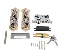 CFTGIW Cerradura de Manija de Puerta Cerradura Silenciosa Cojinete Palanca de Seguridad Manija Reversible de Puerta de Dormitorio Silencia su Cuerpo Anti Rodamiento Silenciosa y de Ruido de de de