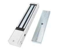 CFTGIW Cerradura Magnética Eléctrica Fuerza de Retención de 600 Libras 12 V Modo NC a Prueba de Fallas Cerradura de Puerta Electromagnética para de Control de Acceso de una Sola Puerta Encendido