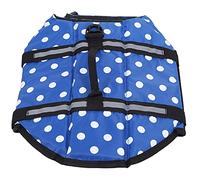 CFTGIW Chaleco de Natación de Perros Mascota Chaqueta Vida Reflectante con Alta Flotabilidad XXS Perros Chalecos Chaquetas Natación Interior Dog Dog The (XS)