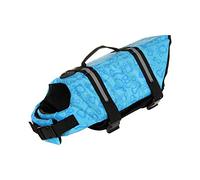 CFTGIW Chaleco Salvavidas para Mascotas Malla Reflectante Transpirable Chaleco Salvavidas Portátil para Perros para Paseos en Bote, Natación y Playa Amarillo M Make It Your See GLO para MascotasDog