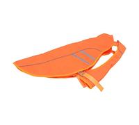 CFTGIW Chubasquero para Perros, Reflectante, Impermeable, Resistente Al Viento, Chaleco de Seguridad para Mascotas, Cachorros, Chaqueta Impermeable para Caminar, Senderismo, Tela XL, Forro de Uso y