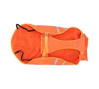 CFTGIW Chubasquero para Perros, Reflectante, Impermeable, Resistente Al Viento, Chaleco de Seguridad para Mascotas, Cachorros, Chaqueta Impermeable para Caminar, Senderismo, Tela XL, Forro de Uso y