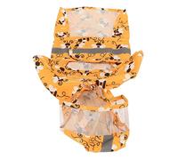 CFTGIW Chubasquero para Perros, Reflectante, Transpirable, Ligero, con Patrón de Abeja, Chaqueta Impermeable para Cachorros con Capucha para Senderismo, Acampar, Caminar, XXL Es lo Suficientemente