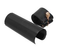 CFTGIW Cierre de Ligadura Compacto de Cuero PU con Plástico para Saxofón Alto Clarinete que Mejor Es o Cierre de LigaduraLigadura de Cuero PU Ligadura de Rápido