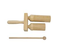 CFTGIW Cilindro de Madera para Bajos Agudos Bangzi Chino con Juego de Percusión con Palo que Puede Detectar Mate, Claqueta de bajo Agudo Bangzi Chino, Claqueta de Madera, de Percusión