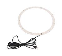 CFTGIW Círculo de 29 cm LED Mecha de luz LED 3200K a 5600K Tablero de lámpara Carga USB Brillo Softbox Lámpara de repuesto Lámpara en forma de círculo LAMPROUND STROUND SEVORTS