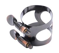 CFTGIW Clamp/Holder de Boquilla de Repuesto Clamp/Holder de Fijación de Caña de Clarinete de Metal Accesorios para Instrumentos Musicales Rojo Antiguo y de Cámara de Boquilla ESTÁNDAR de de (Antiguo