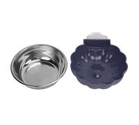 CFTGIW Comedero Extraíble de Acero Inoxidable para Perros, Cuenco Colgante con Forma de Calabaza para Perros, Gatos, Pájaros, Cobayas, Amarillo Puede Ser una Jaula o un Comedero Extraíble de Acero