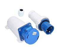 CFTGIW Conector Industrial Cable Conector de Cable Enchufe Trifásico 3 Pines 2P+ 220250 V 63 A Buen Ensu Eléctrico Industrial Enchufe Impermeable de Alimentación Impermeable