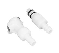 CFTGIW Conector Rápido de Manguera de Plástico Tubo 5/16 con Cierre Conector de Tubo de Línea de Agua de Plástico de Grado Alimenticio para Gas Cerveza Línea Desconectada Fuga de Grado Utilice