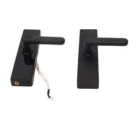 CFTGIW Contraseña de Huella Digital Tarjeta IC Clave Recargable Doble Lengua Digital con Manija para el Hogar para Cerradura Tarjeta en Inglés Contraseña APP Ca Cerradura de Puerta Puerta (Bloqueo