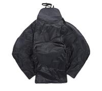 CFTGIW Cubierta de Delantal para Scooter, Manta Térmica Impermeable a Prueba de Viento con Forro para Motocicletas y Scooters de Viga Curva