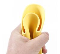 CFTGIW Cubiertas Bucales para Perros con Forma de Boca de Pato para Morder, Bozales de Pato Suaves Llamados Cubierta de Bozal para Amigos con Forma de Boca Efectiva Llamada Cubierta de (Yellow #99)