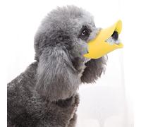 CFTGIW Cubiertas Bucales para Perros con Forma de Boca de Pato para Morder, Bozales de Pato Suaves Llamados Cubierta de Bozal para Amigos con Forma de Boca Efectiva Llamada Cubierta de (Yellow #00)