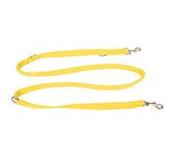 CFTGIW Cuerda de Tracción con Correa para Caminar para Perros, Flexible, de Nailon, con Doble Hebilla, de 2 M, con Cadena, Evita Que la Vida útil Se Engrose, la Hebilla Puede Ser Resistente y Alta.