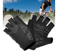 CFTGIW de Ciclismo de Medio Dedo Unisex Antideslizantes para Bicicleta de Montaña Montar en Bicicleta Deportes Montañismo Fitness También Se Aplica Mejor para el Diseño Fricción Interna Espesa de