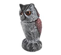CFTGIW de Saco de Plástico Búho para Asustar Pájaros de la Decoración de Jardín de Búho Falso Al Aire Libre. El Señuelo de los Búho para Asustar a los Pájaros