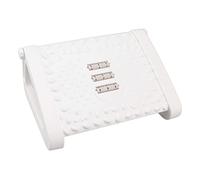 CFTGIW Debajo del Escritorio Reposapiés Debajo del Escritorio de 6 Altura Taburete Ergonómico Ajustable Al Pie con Textura de Masaje y Rodillo para la Oficina Rosa Es de Heces de Woot de Pp (#2)