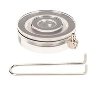 CFTGIW Disco de Piedra de Aire para Acuario, Transparente, Aumenta el Oxígeno, Silencioso, Acrílico, Difusor de Burbujas para Tanque de Peces, para Agua Dulce, Agua Salada, 8 Cm/3,1 Pulgadas, (M)