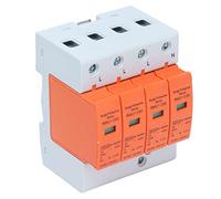 CFTGIW Dispositivo de Protección contra Sobretensiones 4P Protector de Pararrayos de Montaje en Riel DIN con Indicador AC 420V RMU1?C20 El Método de Riel Adopta Es Confiable Es El Protector Modular