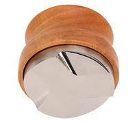 CFTGIW Distribuidor de café Prensa Manual de café Herramienta Niveladora de de Profundidad Ajustable con de Haya 51 Mm/2,0 Pulgadas Seguro Buen Calor Material de Acero Lata de Grado Alimenticio