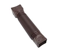 CFTGIW Down Book Extender Rain Rain Gutter Tubo de Drenaje Bown Drense Extensiones de Drenaje Brown Extender 20 Pulgadas de 59 Pulgadas Raída Desviar su Cuando está Conectado T