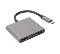 CFTGIW El Concentrador de Interfaz Multimedia USB C a HD Admite 4K 60 HZ Adaptador de Interfaz Multimedia USB C a HD El Adaptador Conecta de a HDUSB a