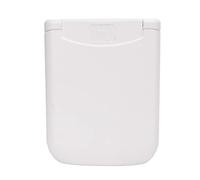 CFTGIW Entrada de Llenado para Vehículos Recreativos con Llaves, Color Blanco, para Autocaravanas, Caravanas, Yates, Es Decir, Entrada Duradera, Trampilla de Llenado de Agua, Trampilla de Fresco,