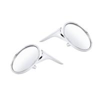 CFTGIW Espejos Retrovisores Exteriores Redondos 654394765672 Reemplazo del Espejo Retrovisor para Impala Corvair Biscayne Bel Air Nova 654394765672 Es un Espejo y del Número Redondo OE