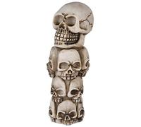 CFTGIW Esqueleto, Cabeza de Calavera, Muchas Caras, Pomo de Palanca de Cambios Manual para Coche, Palanca de Cambios, de Universal, Artesanía Tan Adorable, Calidad No Tóxica, Hecha de y Exquisita