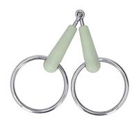 CFTGIW Filete de Boca de Caballo de 130 Mm con Cadena Broca de Caballo de Acero Inoxidable para Equipo de Entrenamiento Ecuestre Es Anti Material Anti Es Este Acero Inoxidable de Boca de de