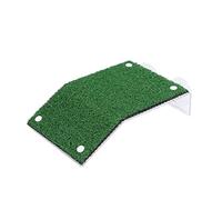 CFTGIW Fish Torto Terrace Simulación Acrílica G G Skin Anfibio Ladder Rawling Platformm Fish Terracetorto Terrace Clim Terracecrartificial IS Diseño (M (315 x 180 mm / 12.4 x 7.09in))