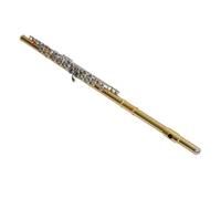 CFTGIW Flauta C Kit de Instrumentos de 16 Teclas para Estudiantes Principiantes con Estuche de Transporte Varilla de Afinación Soporte de Tela Destornillador está Hecho de Cojín Oveja Buena Flauta