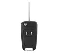 CFTGIW Flip Plegable Remoto 2 Botones 2 Botones de Carcasa de Llave de Automóvil para Insignia Astra AN Nuevo The Butones Fob2 Key Shell2 Key Caseuncut Baldeuncut Balde Casekey Fobkey
