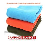CFTGIW Forro para Saco de Dormir de Lana Multiusos, Manta de Ocio, Colchoneta para Dormir para Acampar, para Acampar en una Lata, Bolsa Multiusos como Forro para Saco de de Lana para Exteriores (BLUE)