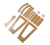 CFTGIW Hamaca con Columpio para Gatos, Cama Enrollable de Doble Capa, Montaje Simple, Cama Elevada de Madera para Gatos, Muebles para de Interior, Pequeña, Garantiza Estabilidad. Oscilante para