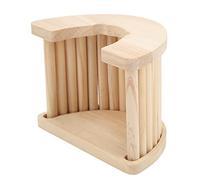CFTGIW Hámster de Madera Arch B Multifunción Madera B Toy para Guinea Chinchilla Hidel Being Bear Hamster Hamster Bridgehamster Wooden S Wooden Toywooden Ladderhamster