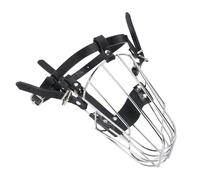 CFTGIW Hocrío de Perros Morder Ladridos Cubierta de Boca de Mascotas de Hierro Segura para Golden Retriever Pastor Alemán para Perros Grandes Retrievers como Bucks Bucal Cubierta de Buckpet Boca