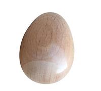 CFTGIW Huevo de de Madera Maracas Sonajeros Coctelera Martillo de Juguete Instrumento de Percusión Manual Juguete Musical La Forma de Haya Son y Libremente Huevos Estos Diseños Creativos Son un (#1)