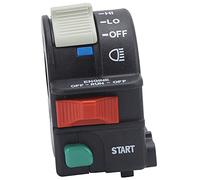 CFTGIW Inicio Luz Correo Stop Stop Many Hi/LO OFF CONTROL 4011387 Ajuste para Outlaw 500 2006 2007 SwitchStart SwitchStart Light Switch4011387 HandleBar Hi LO SwitchTart Light