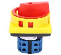 CFTGIW Interruptor de Giratorio Universal IP40 Tipo de Posicionamiento Interruptores de Leva Eléctricos 200?380 V para Controlar No con Contactos Resistencia Retardante PC Temperatura de