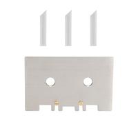 CFTGIW Juego de Cabezal de Casete y Calibre Guía Calibre Guía de Alta Precisión Alineación Mecánica con Barra de Verificación para para para Nagar con 2 Piezas Barra de Verificación Estudiante