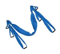 CFTGIW Juego de Columpios Aéreos, Hamaca de Algodón y Poliéster para Mejorar la Flexibilidad y la Resistencia, Uso en Interiores Exteriores, Azul Lago (Blue)