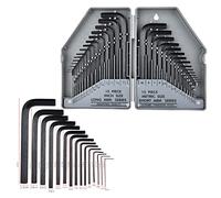 CFTGIW Juego de Herramientas de Llave de Acero Al Carbono de Brazo Corto Largo y Llave Hexagonal de 30 Piezas para Trabajos de Reparación de Mantenimiento, lo que Reduce en Gran Medida la Mejora de