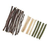 CFTGIW Juego de Juguetes para Masticar para Hámster, Rama Segura, Palo de Hierba, Palos Molares Mixtos Dulces, 300 G Es un Daño Tóxico Seguro P 3 Tipos de Juguetes para Masticar Combinados, 3 Tipos