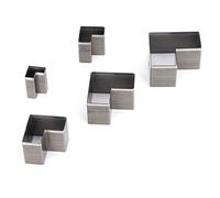 CFTGIW Juego de Troqueles de Corte de Cuero de 5 uds., Cortador de Perforación Hueco, Molde de Perforación Hecho a Mano para Bolso, Cinturón, Billetera, Duradero y Rápido, Cuya Forma Sirve para